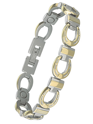 226 gold horseshoe duet