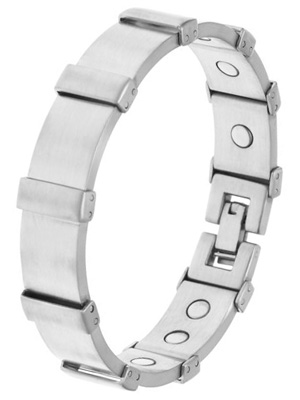 328 Mens brushed stainless steel